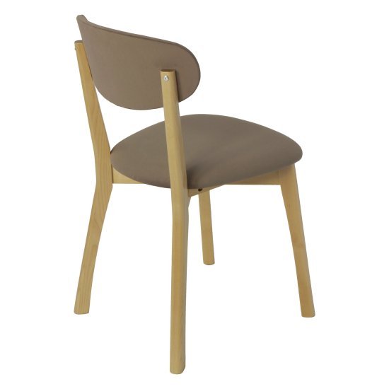 Стул обеденный из массива дерева мягкий (арт 31384) Фото 2