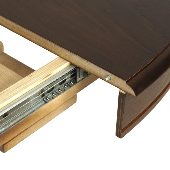 Стол раздвижной овальный деревянный классический (арт 15960) Фото 5