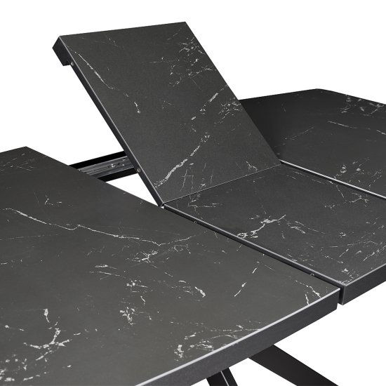 Стол дизайнерский раскладной керамический 140 см (арт 29443) Фото 3