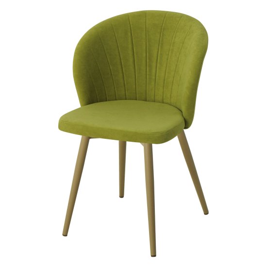 Стул мягкий зеленый с обивкой из велюра (арт 22394) Фото 1