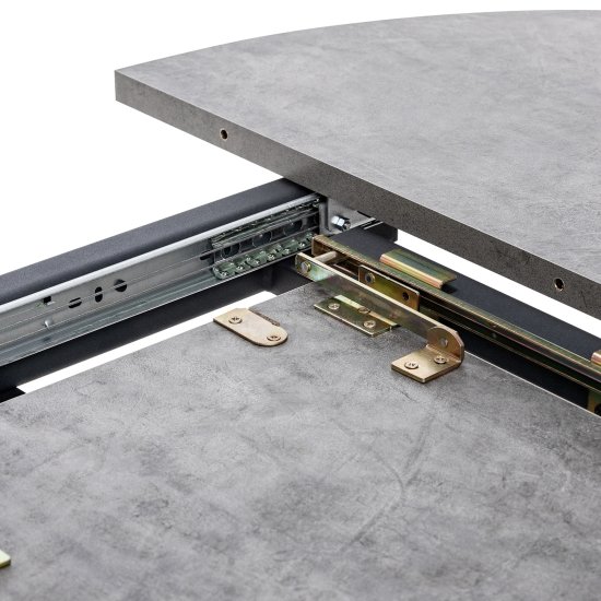 Стол кухонный раскладной круглый на одной ножке (арт 15696) Фото 5