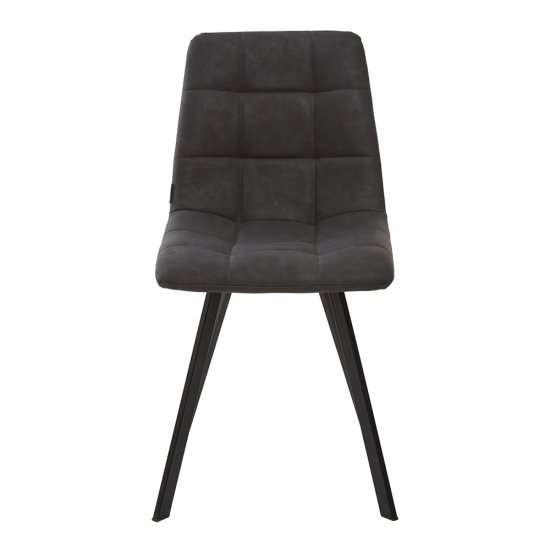 Стул обеденный на металлокаркасе мягкий серый (арт 6147) Фото 3