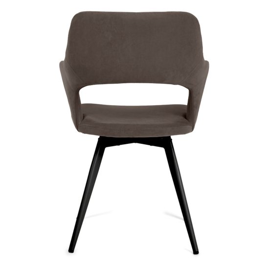 Стул с металлическими ножками мягкий велюровый (арт 33599) Фото 6