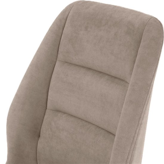 Стул кухонный на металлическом каркасе мягкий бежевый (арт 35437) Фото 7