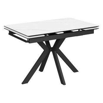 Стол раскладной с керамической столешницей под мрамор (арт 34389) - Фото 2