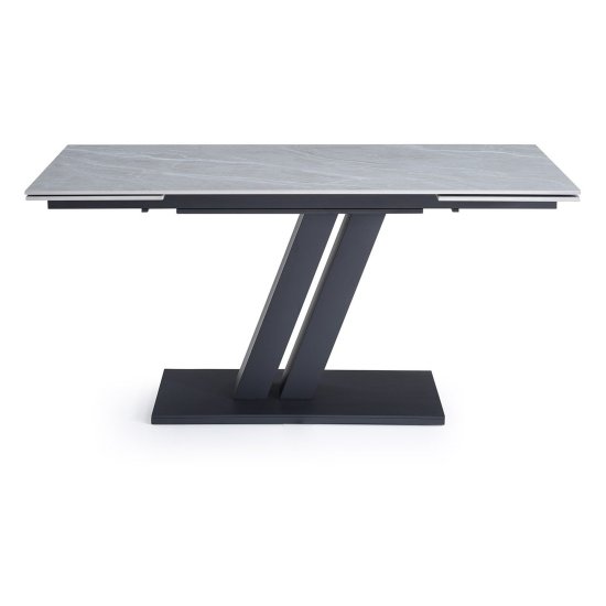 Стол дизайнерский раздвижной с керамическим покрытием (арт 27204) Фото 3