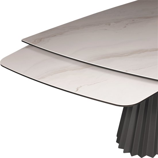 Стол обеденный раздвижной с керамической столешницей (арт 35913) Фото 4