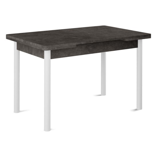 Стол кухонный раздвижной под мрамор (арт 34403) Фото 1