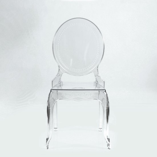 Стул для кухни прозрачный из пластика (арт 34027) Фото 3