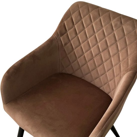 Полукресло металлическое мягкое с подлокотниками (арт 31104) Фото 2