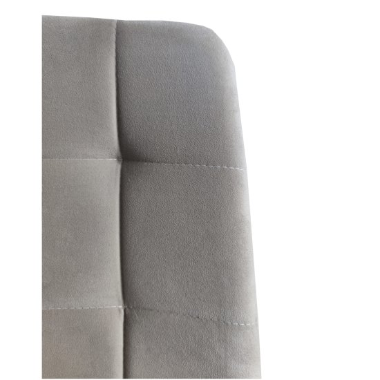 Стул полубарный с черными ножками мягкий бежевый (арт 23937) Фото 3