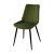 Стул на металлокаркасе мягкий зеленый современный (арт 10460)