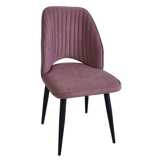 Стул на металлокаркасе из велюра (арт 31962) Фото 3