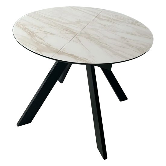 Стол под мрамор на одной ножке (арт 28260) Фото 1