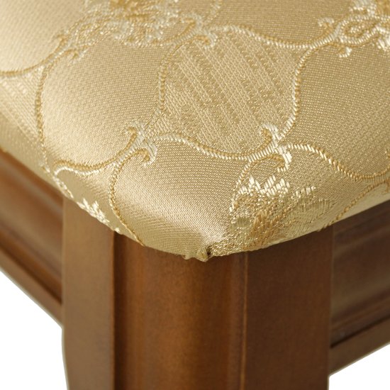 Стул деревянный бежевый классика (арт 18028) Фото 5