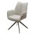 Стул на металлокаркасе мягкий с подлокотниками бежевый (арт 32950)