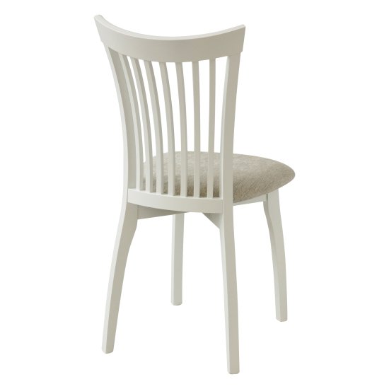 Стул из массива дерева мягкий серый классика (арт 29125) Фото 2