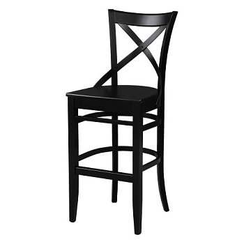 Барный стул деревянный классический (арт 32367) - Фото 2