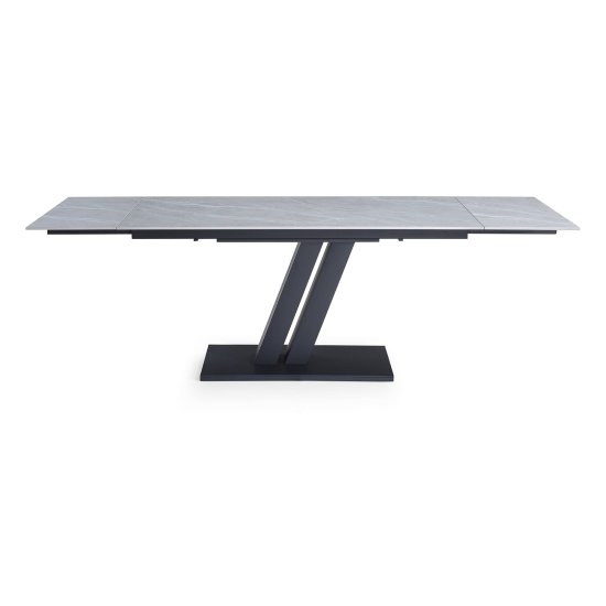 Стол дизайнерский раздвижной с керамическим покрытием (арт 27204) Фото 1