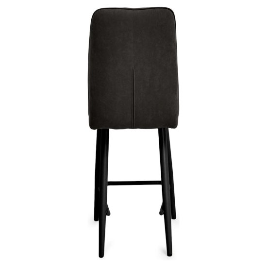 Стул барный с мягкой обивкой из велюра (арт 20861) Фото 6