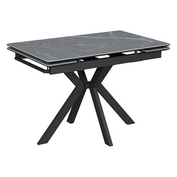 Стол раскладной со столешницей из керамики 110 см (арт 34384) - Фото 2