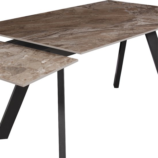 Стол раскладной с керамической столешницей (арт 34729) Фото 4