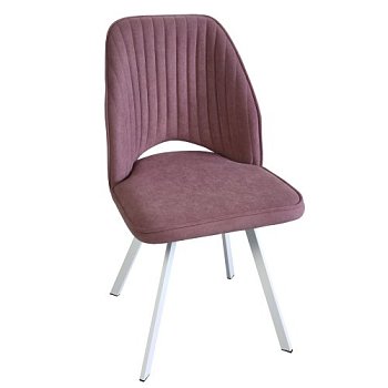 Стул на металлокаркасе мягкий из велюра (арт 31969) - Фото 2