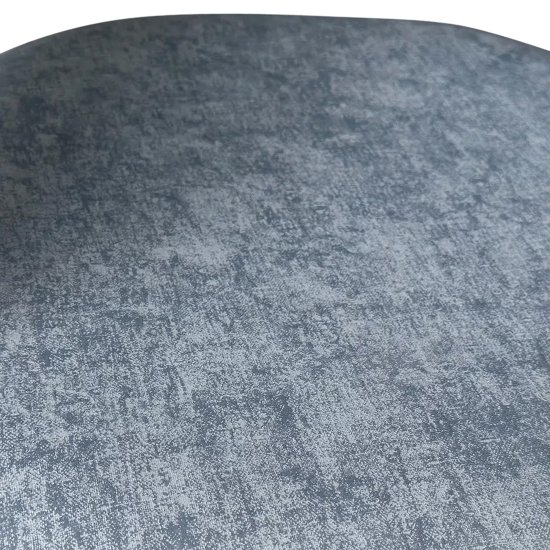 Стул интерьерный на металлокаркасе с подлокотниками голубой (арт 33615) Фото 2