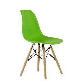 Стул кухонный дизайнерский зеленый eames (арт 2330) - Фото 2