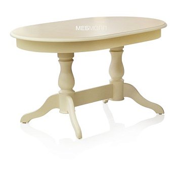 Стол для кухни овальный 140 см в классическом стиле (арт 5058) - Фото 2