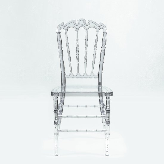 Стул для кухни прозрачный пластмассовый (арт 34021) Фото 3