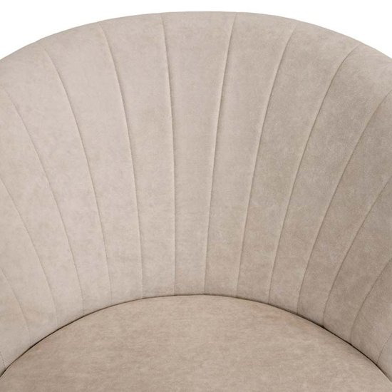 Стул слоновая кость из велюра (арт 22391) Фото 7