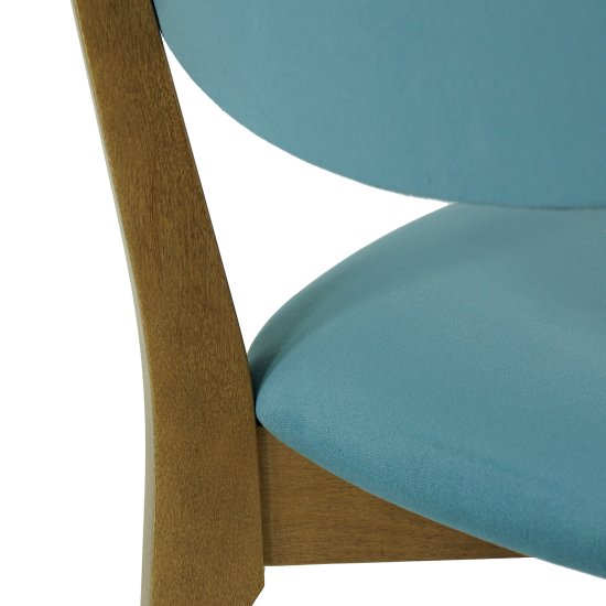 Стул деревянный мягкий слоновая кость (арт 32097) Фото 3