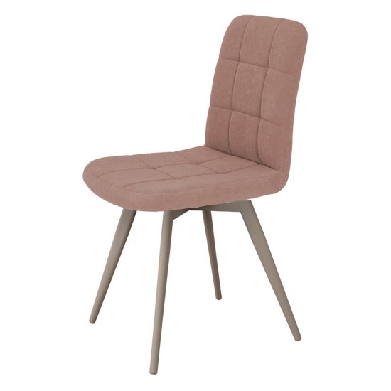 Стул мягкий розовый велюровый (арт 18940) Фото 2