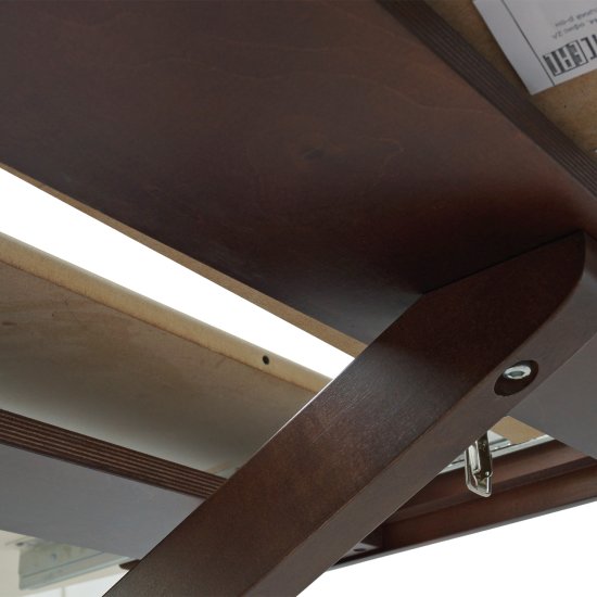 Обеденный стол раскладной полуовальный 180 см современный (арт 16650) Фото 6