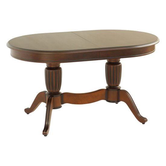Стол овальный деревянный 140 см классический (арт 5066) Фото 1
