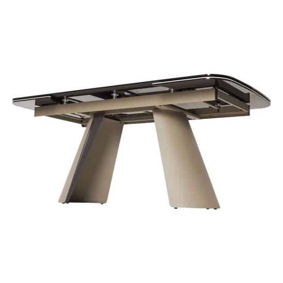 Стол раздвижной из керамогранита 180 см в современном стиле (арт 34098) Фото 5