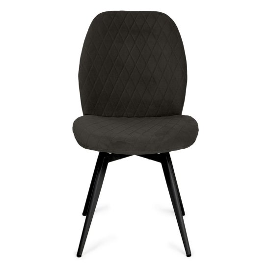 Стул на металлокаркасе мягкий из велюра (арт 33560) Фото 5