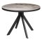 Стол раскладной круглый с керамической столешницей (арт 33919)