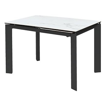 Стол кухонный раздвижной с покрытием из керамики под мрамор (арт 26796) - Фото 2