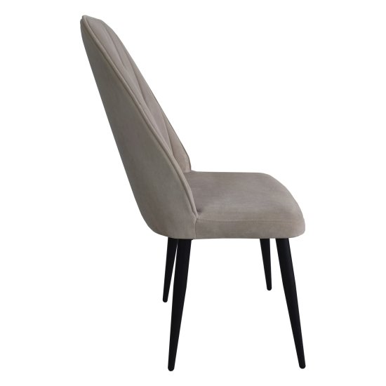 Стул с мягким сидением бежевый (арт 14930) Фото 2