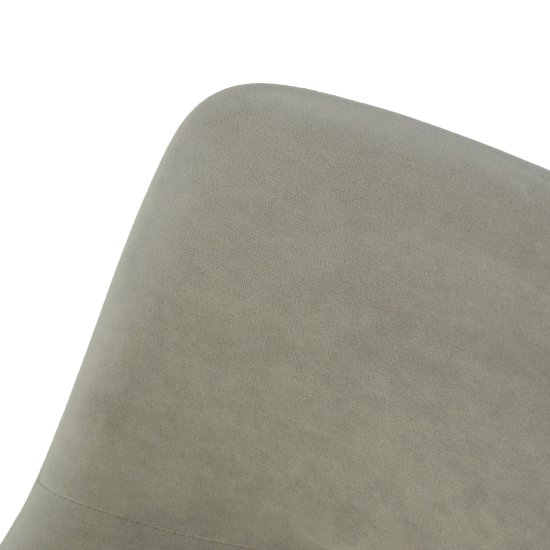 Стул серый с обивкой из велюра (арт 33962) Фото 4