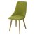 Стул для кухни мягкий зеленый из велюра (арт 22884)