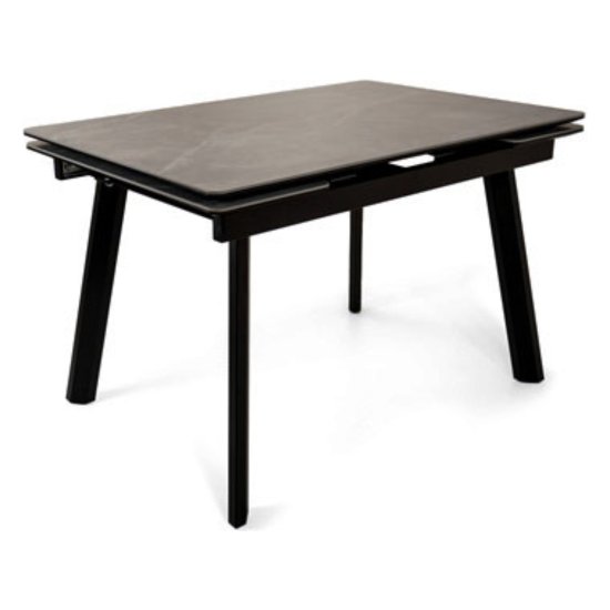 Стол раскладной со столешницей из керамики под мрамор (арт 34216) Фото 1