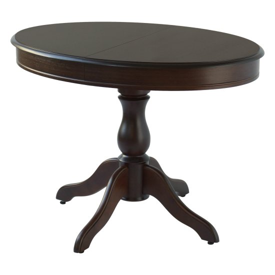 Обеденный стол раздвижной деревянный 105 см классический (арт 4938) Фото 1