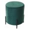 Пуфик мягкий зеленый из велюра (арт 15851)