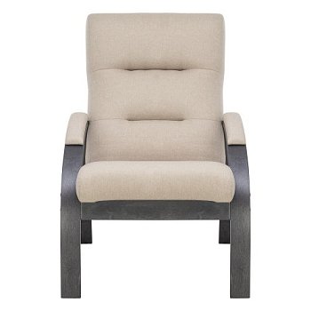 Кресло с мягким сидением с подлокотниками кремовое (арт 9581) - Фото 2