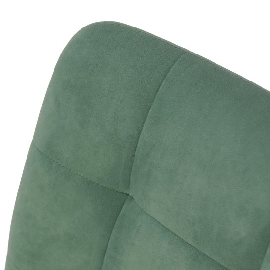 Стул на металлокаркасе из велюра современный (арт 33955) Фото 3