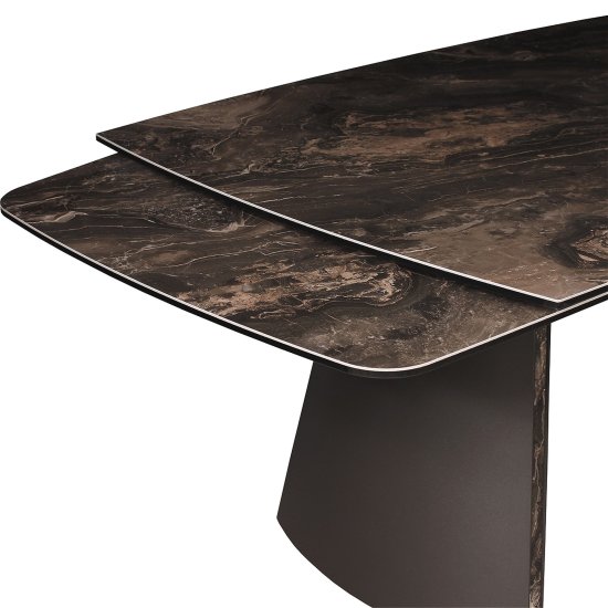 Стол кухонный раскладной из керамогранита (арт 34635) Фото 4