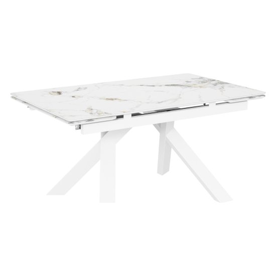 Стол раздвижной с керамической столешницей современный (арт 35073) Фото 1